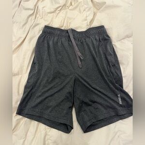 Men’s Reebok Gray Athletic Shorts